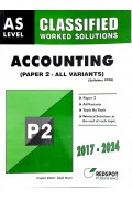 GCE A Level Classified Accounting Paper 2
